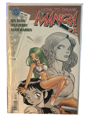 How To Draw Manga 3 Ben Dunn, Antarctic Press, Pre-Owned