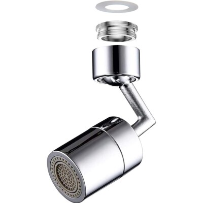 720 Degree Swivel Faucet Aerator, Kitchen Sink Faucet Aerator, Dual-Function