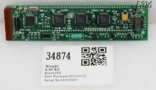 34874 IEE PCB, VACUUM FLUORESCENT DISPLAY VFD, 05464ASSY33016-02 03601-92