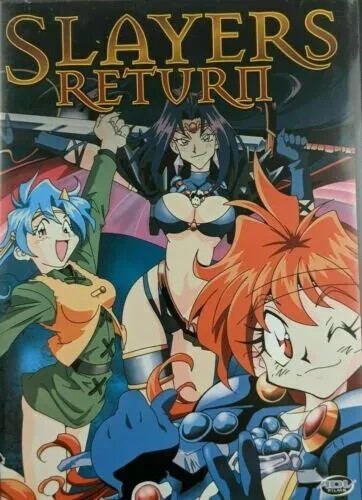 Slayers Return DVD Manga / Anime Very Good Condition SKU 1707 RARE