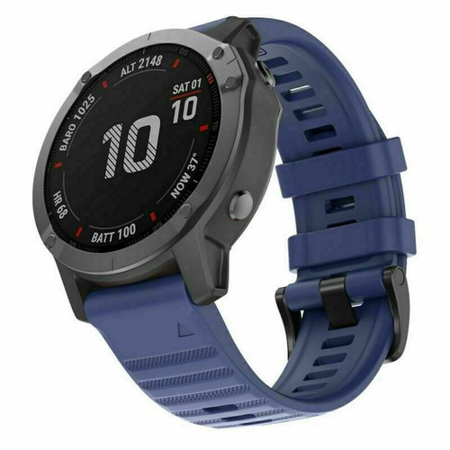 Silikonowa bransoletka Quick Fit do Garmin Fenix 7 7S 7X 6 6X Pro 5X 5 Plus opaska 3HR - Zdjęcie 7 z 25
