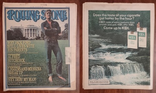 LOT 15 x Rolling Stone 1974 1976 1977 1978 1980 Newspaper Magazine Elvis Beatles - Picture 8 of 24