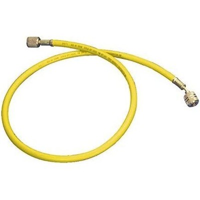 Mastercool 90264-72 72'' Yellow Standard Charging Hose With 1/4  Sae Manual Shut
