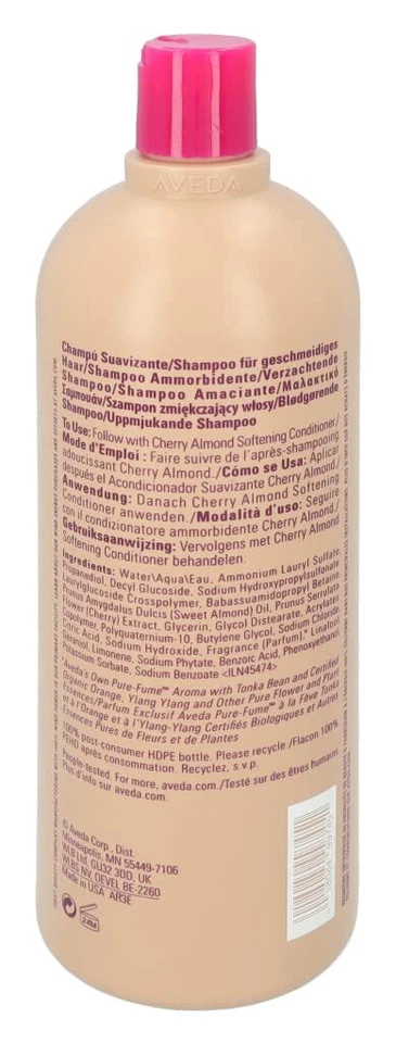 Cherry Blossom Almond Shampoo 33.8 Oz Nourishing Vegan Hair Cleanser - Image 2 of 4