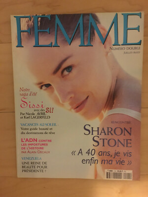 Femme French Fashion Magazine juillet-aout 1998 n.120 good