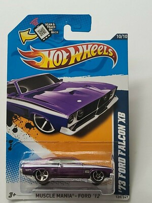 Hot Wheels '73 Ford Falcon XB Purple 10/10 | eBay