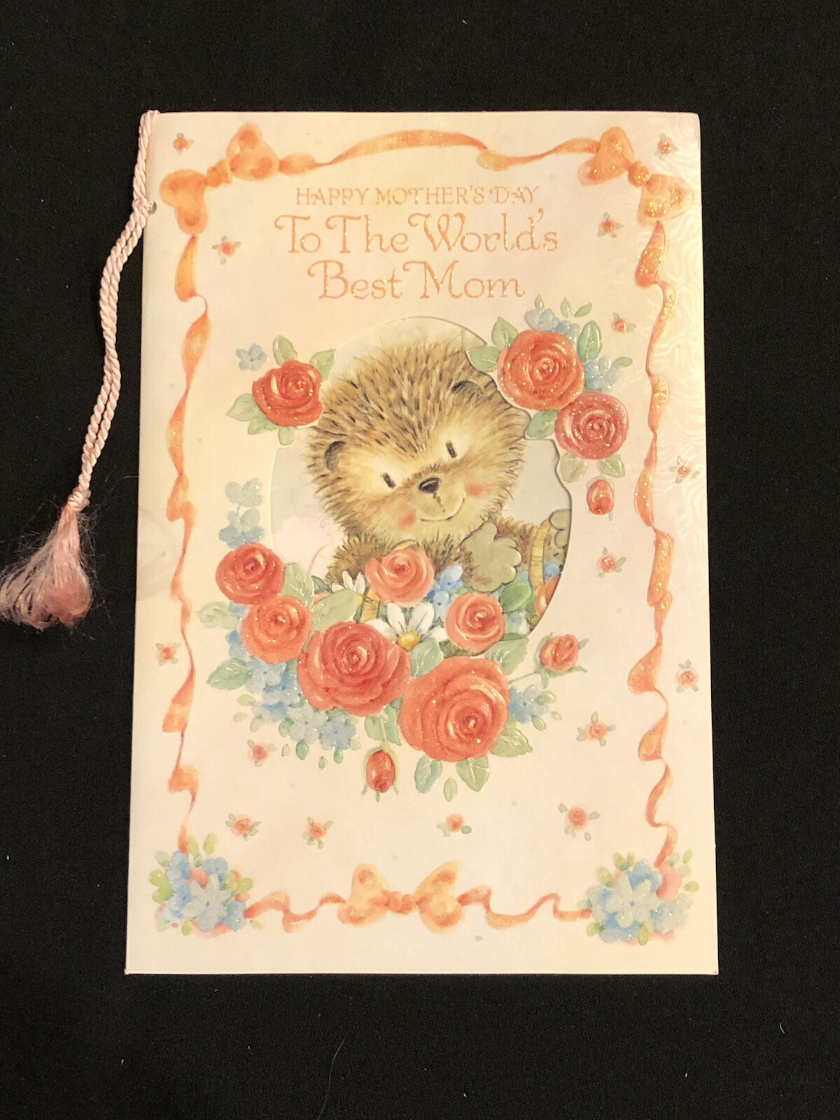 Vintage Mother’s Day Greeting Cards Lot Simon Elvin Teddy Bear Hedgehog ~ Unused