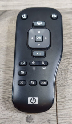 Hewlett Packard HP Q7100-80155 Black Remote Control-Tested Works | eBay