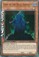 English KING OF SKULL SERVANTS (SPEED DUEL) • Super R • SBLS EN031 YUGIOH