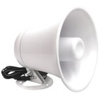 Procomm JBCPA-5W Radio CB 5 pouces haut-parleur corne de sonorisation - Blanc
