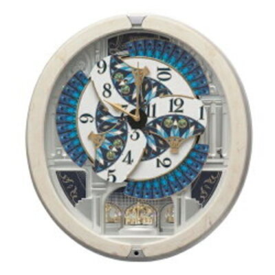 SEIKO RE604A Karakuri Mechanism Wall Clock Analog 19 Song Melody