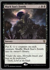 Black Sun's Zenith 0126 Non Foil Rare Murders at Karlov Manor MTG NM