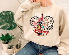 Family Trip 2024 Hoodie, Mickey and Friends Sweatshirt, Family Matching Crewneck