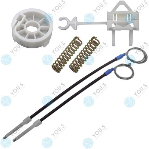 For Fiat Palio Window Regulator Repair Kit Cable Pull - Set - Front Left+Right - Picture 2 of 3