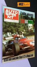 AUTOSPRINT n. 37 1970 - Rivista - IMOLA ICKX REGAZZONI OPEL