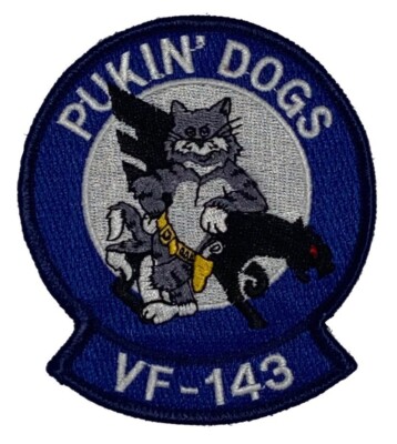 Pukin' Dogs VF-143 Patch | eBay