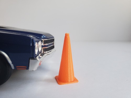 Conos de tráfico 1/24 para RC, miniatura diecast construcción de automóviles carretera peatonal - Imagen 13 de 130