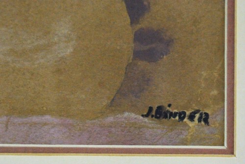 Jacob Binder (1928 - 1999) "Jewish Woman" watercolor 10” x 8”, fr(BI#MK/190820) - Picture 8 of 12