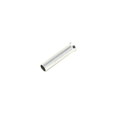 100X TUL-NI-00508/E Stoßverbinder unisoliert Kupfer 0,5mm2 8mm verzinnt NINIGI