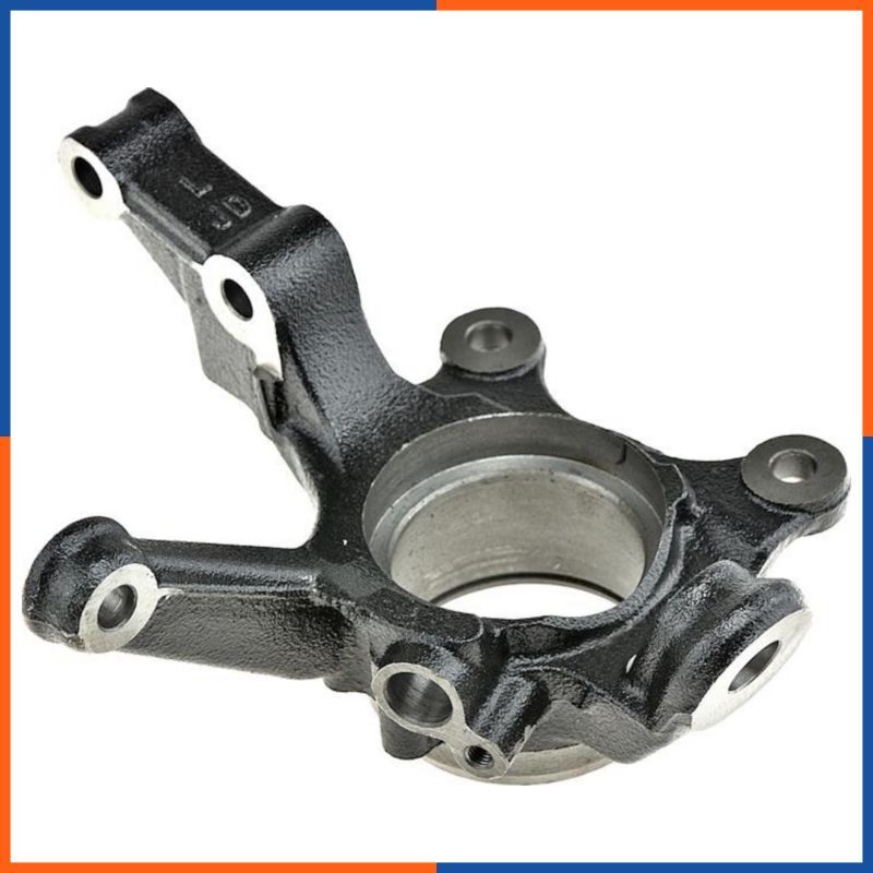 Fusée d'essieu gauche Nissan 0228-N16FLH | Pivot de moyeu en acier de fonderie usiné CNC