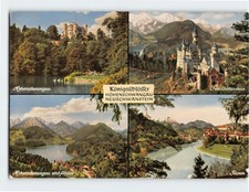 Postcard Königsschlösser Hohenschwangau Neuschwanstein Hohenschwangau Germany
