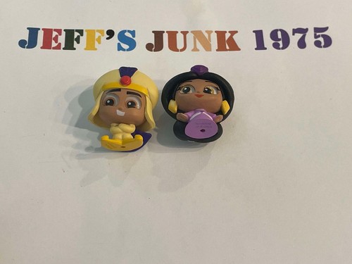 Disney Doorables Aladino Príncipe Ali y Princesa Jazmín Mini Figuras Juguetes