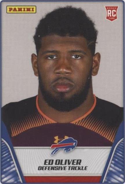 2019 Panini NFL Sticker Collection Ed Oliver #76 - 1 of 2