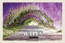 Blechschild 20x30 Wales Laburnum Arch Bodnant Garden   Wand Deko Bar Kneipe Cafe