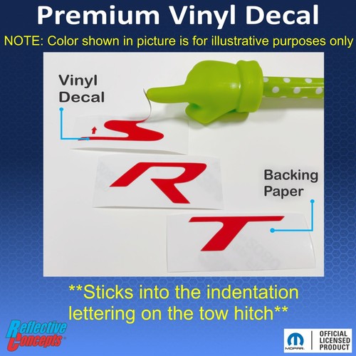 SRT Hitch Cover Decal - 2012-2021 Jeep Grand Cherokee SRT - Picture 6 of 96