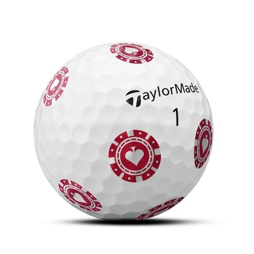12 Poker Chip Taylormade TP5 Pix AAAAA/Mint Golf Ball *RARE!* - Picture 1 of 11