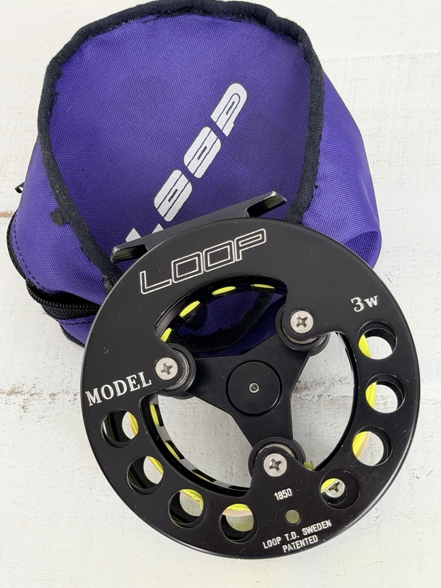 LOOP MODEL 3 専用ケース付き ウェーデン製　フライリール　ループ Loop 3-5 Line Weight Fishing Reels Fly Reel for sale | eBay