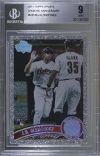 2011 Topps Update Platinum Diamond Anniversary JD Martinez #US186 BGS 9 MINT 1j6