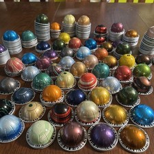 LOT of 100 EMPTY NESPRESSO VERTUO PODS Loose Parts Reggio Inspired Art Play
