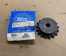 MARTIN 60B17 3/4" BORE ROLLER CHAIN SPROCKET 60 CHAIN 17 TEETH NEW