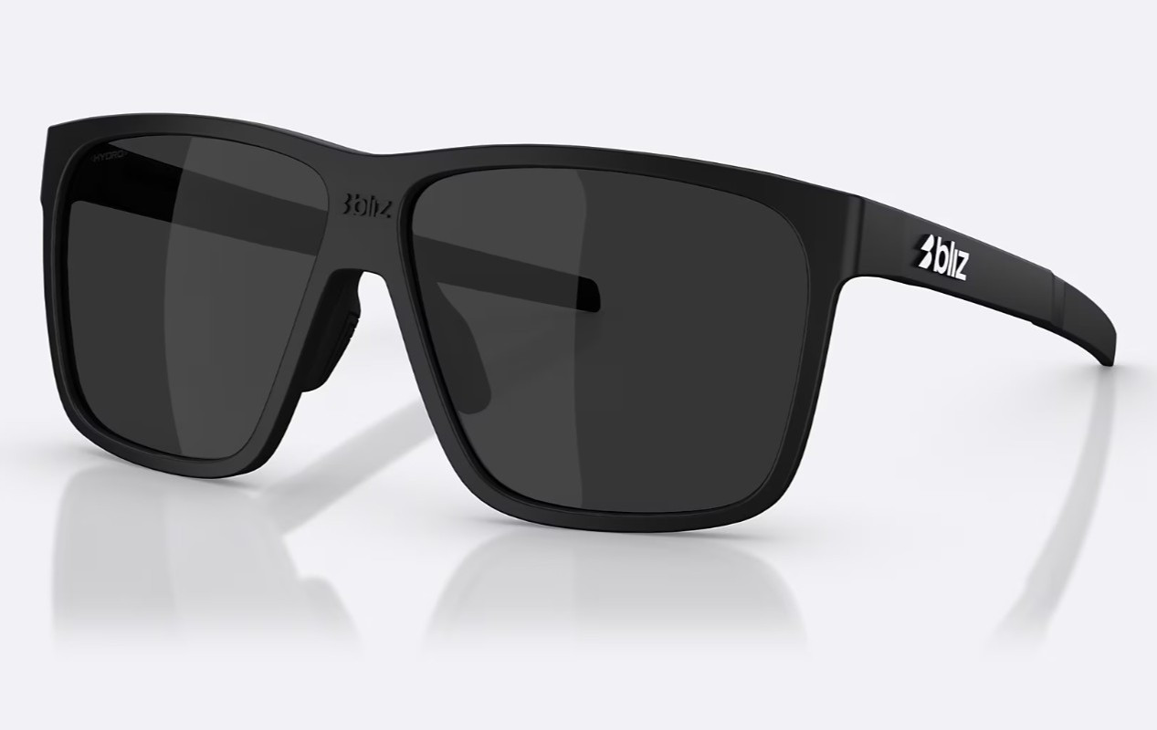 BLIZ A001 Mens/Womens HYDRO Sunglasses MATTE BLACK / SMOKE