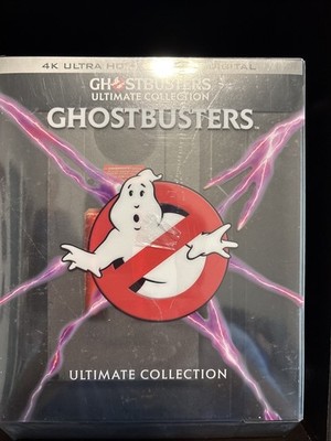 Ghostbusters Ultimate Collection 4K UHD Blu-ray Limited Edition Sealed GhostTrap