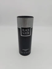 AVON body powder talc for Men deodorant - black suede - 3.5 oz - LARGE