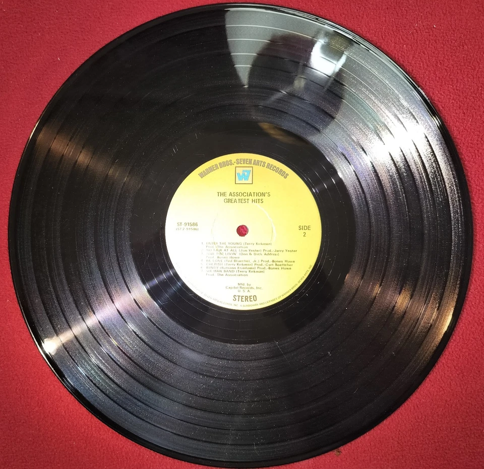 The Association- Greatest Hits/ Lp/ 1968/ WB/ Club Edition/ Capitol Record Club - Image 4 of 4