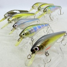 DAIWA T.D. SHAD set of 8, including LC SP 1061, 1073, long cast, suspending,