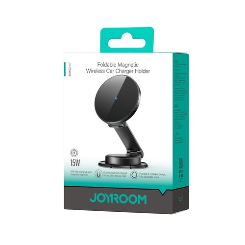 Uchwyt Joyroom JR-ZS408 magnetyczny z ładowarką indukcyjną 15W na kokpit samocho - Zdjęcie 4 z 11