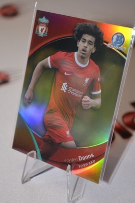 Jayden Danns / Topps Chrome 2024 1st Bowman /50 - FC Liverpool