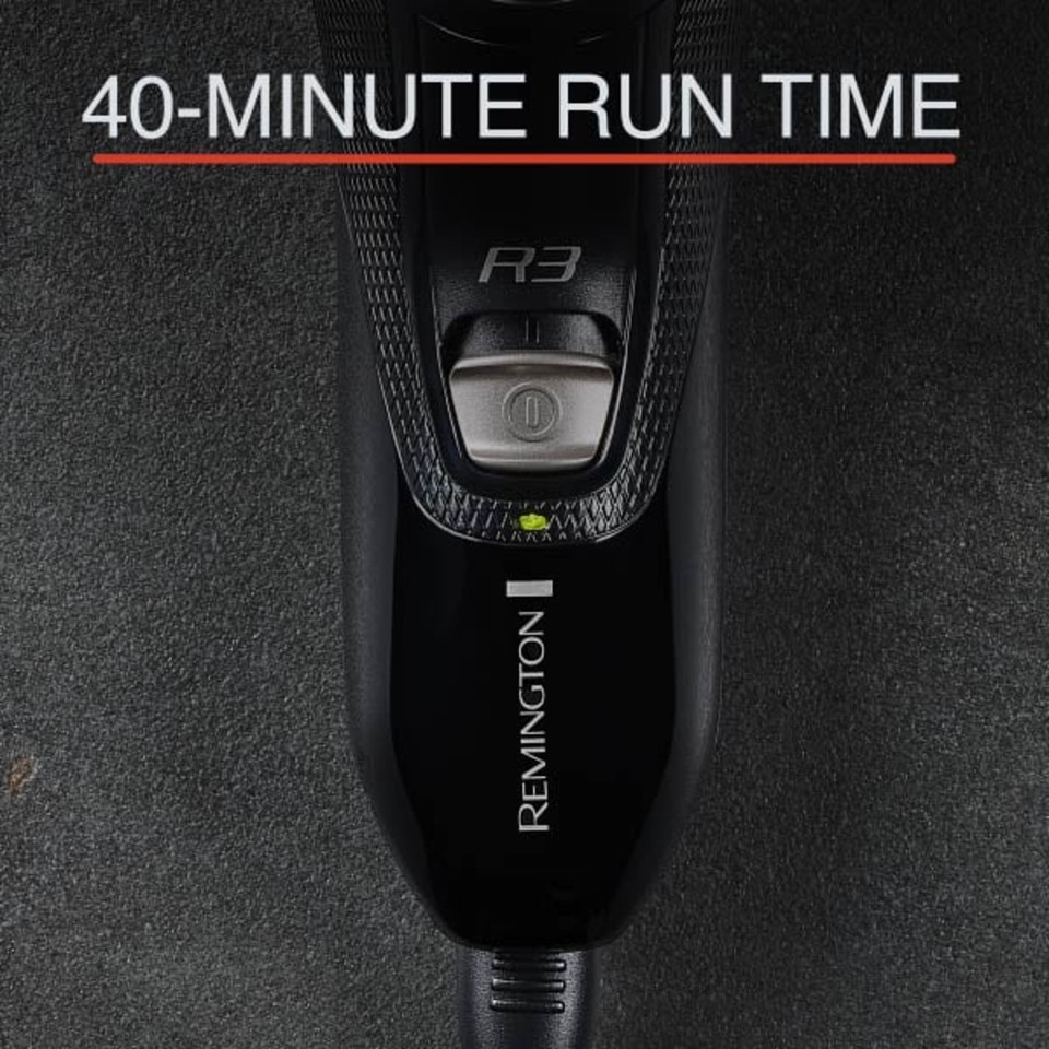 REMINGTON R3 Style Series Men's Rotary Shaver, Wet/Dry Rechargeable ...