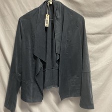 Max Studio London Dusk Blu Blazer Size Small