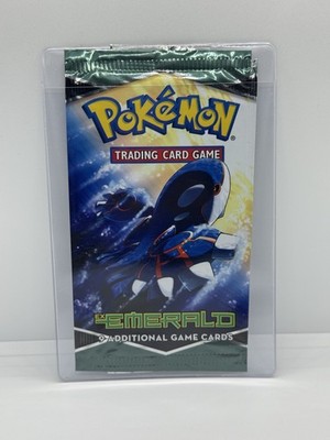 Pokemon EX Emerald Booster Pack - Kyogre Artwork - EMPTY Booster Pack | eBay
