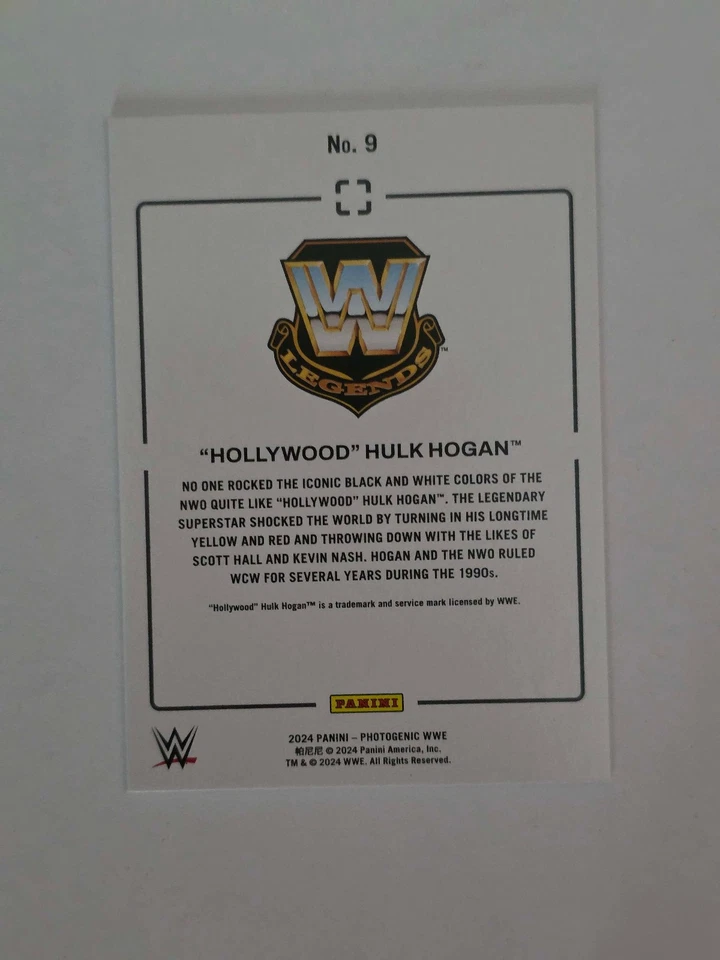 2024 Panini Photogenic WWE Hulk Hogan MAZE /25 - Image 2 of 2