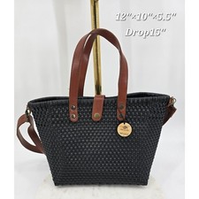 Handcrafted Mexican Artisanal Woven Tote Bag