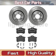 Rear Disc Brake Pad Set Disc Brake Rotor 3x Brembo For Audi Tt Quattro 2001 2006 Rear Disc Brake Pad Set Disc Brake Rotor 3x Brembo For Audi Tt Quattro 2001 2006