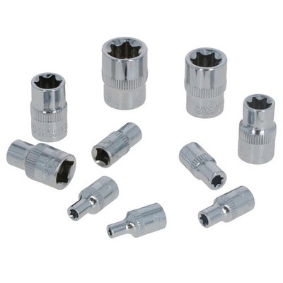 Buchse Torx Sockel Stern Bit Standard Außen Chrom Vanadium