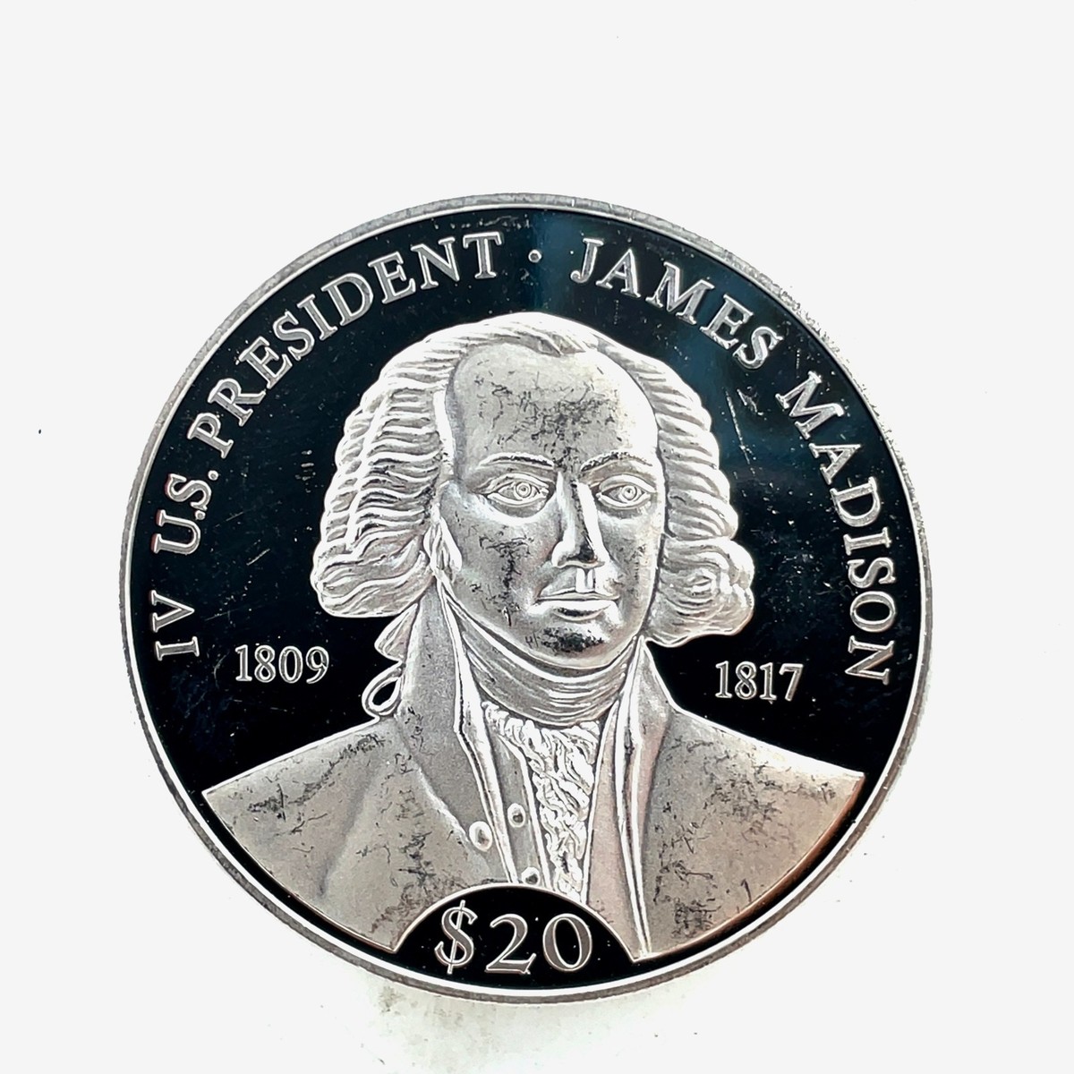 コンゴ民主共和国 20フラン 銀貨 2000年 9SAM6 コンゴ民主共和国
