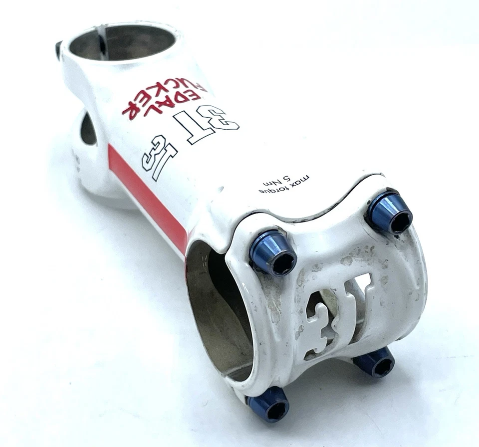 Vástago de bicicleta de carretera de aleación 3T ARX Team 90 mm x 6 grados pegatinas personalizadas Foto 3 de 4